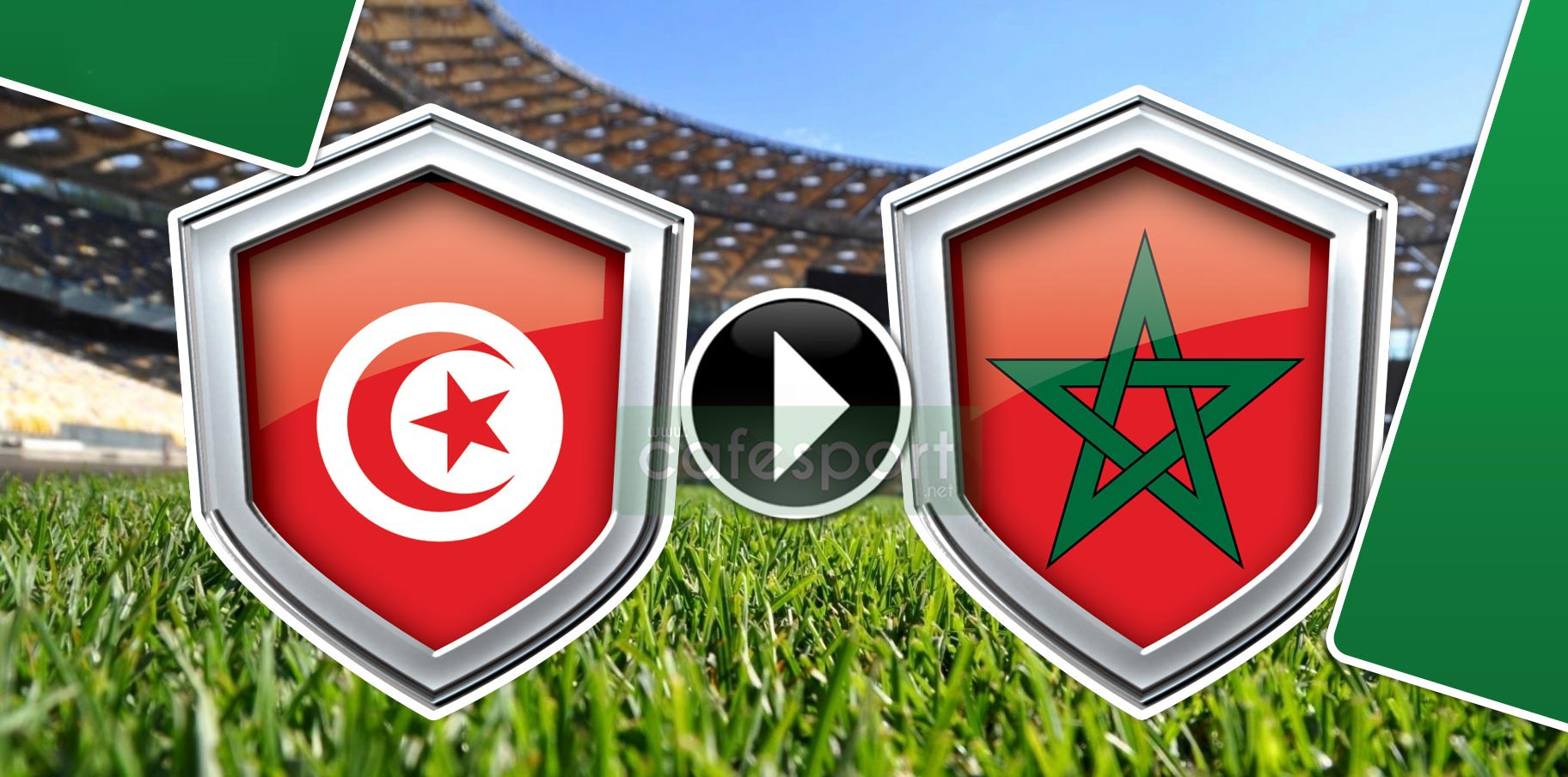 مباراة المغرب وتونس منقولة تلفزيا على هذه القنوات