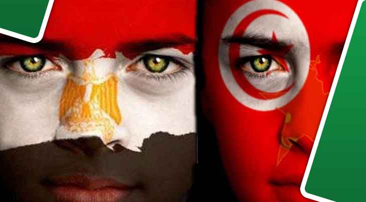 بث مباشر لمباراة تونس - مصر