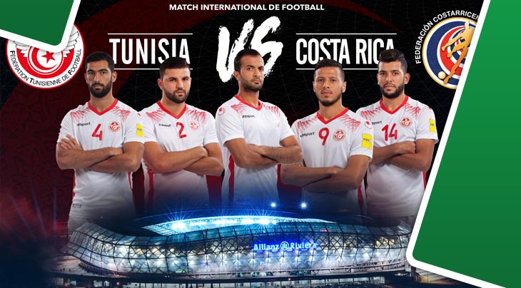 بث مباشر لمباراة تونس -كوستا ريكا