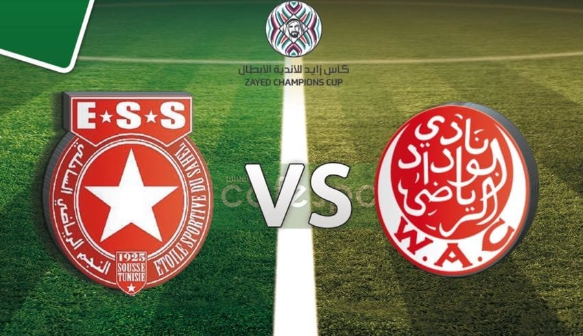 بث مباشر لمباراة النجم الساحلي - الوداد
