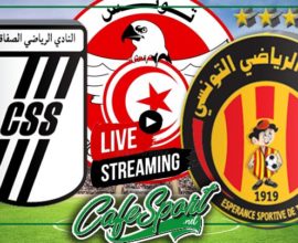 بث مباشر لمباراة الترجي الرياضي التونسي- النادي الرياضي الصفاقسي