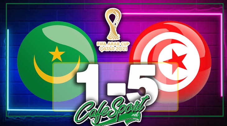 أهداف مباراة تونس وموريتانيا 5-1 في كأس العرب 2021 ( فيديو )