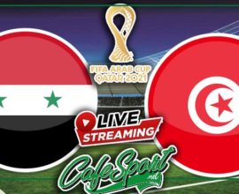 بث مباشر لمباراة تونس وسوريا