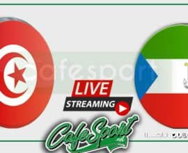 بث مباشر لمباراة المنتخب الوطني التونسي ومنتخب غينيا الاستوائية
