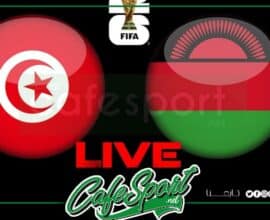 بث مباشر مباراة تونس و مالاوي