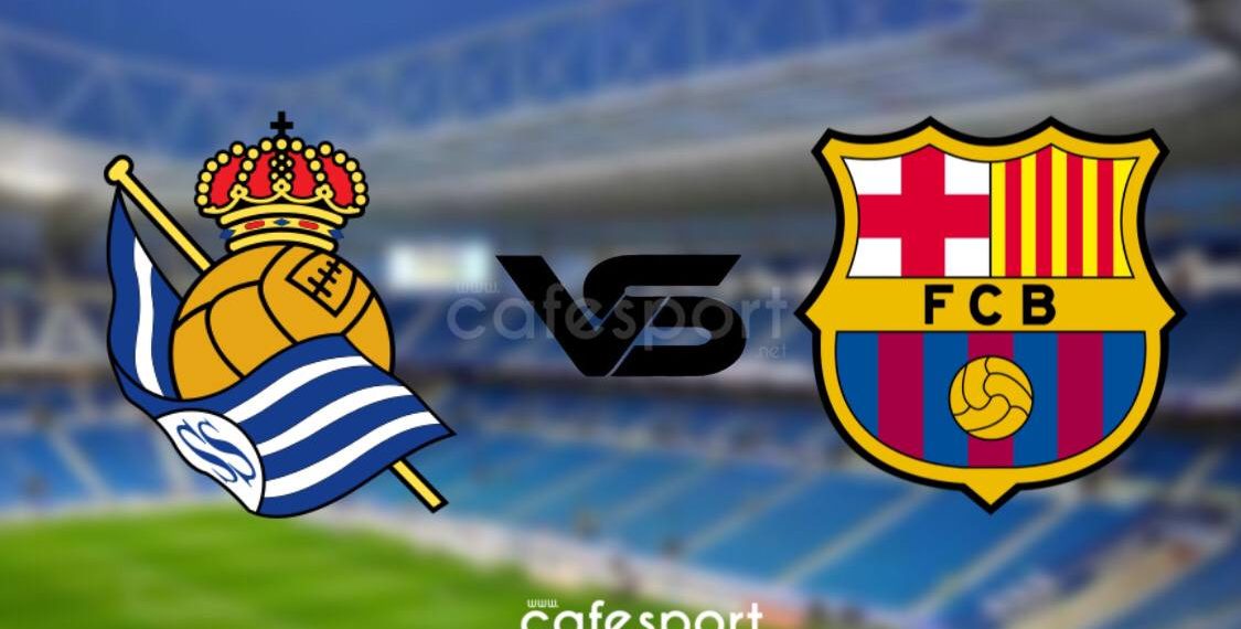 مباراة ريال سوسيداد و برشلونة